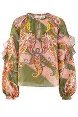 IVI Collection Bluse Rustic Paisley