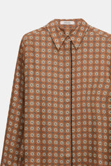 Dorothee Schumacher blouse Graphic Dreams Brown