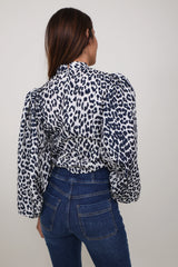 Alcidia Da Veiga Bluse Leonie Marino