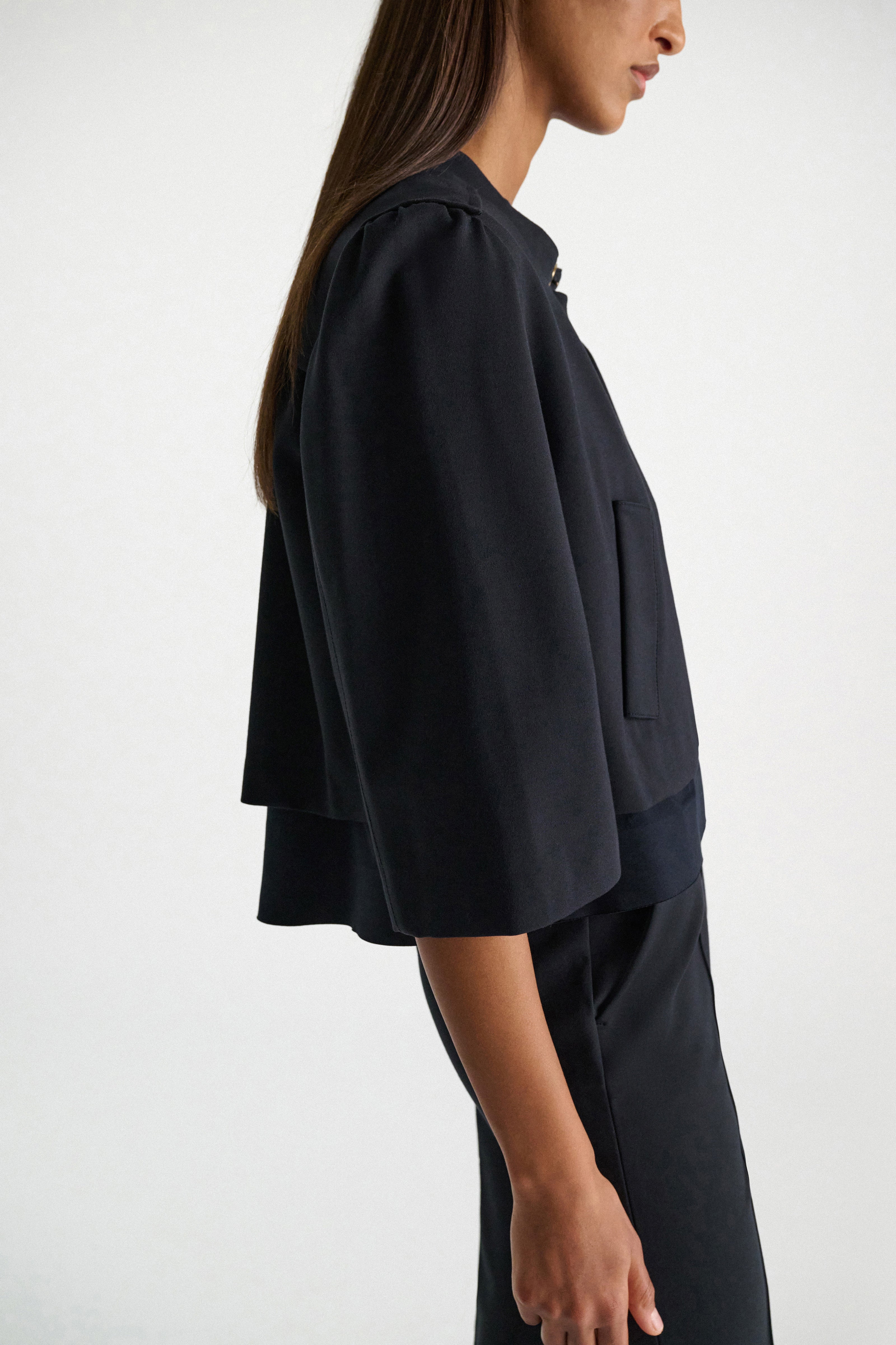 Dorothee Schumacher Jacke Emotional Essence Navy