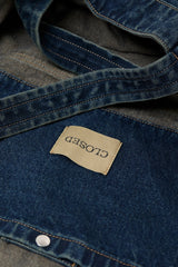 Closed Bag Denim Tote