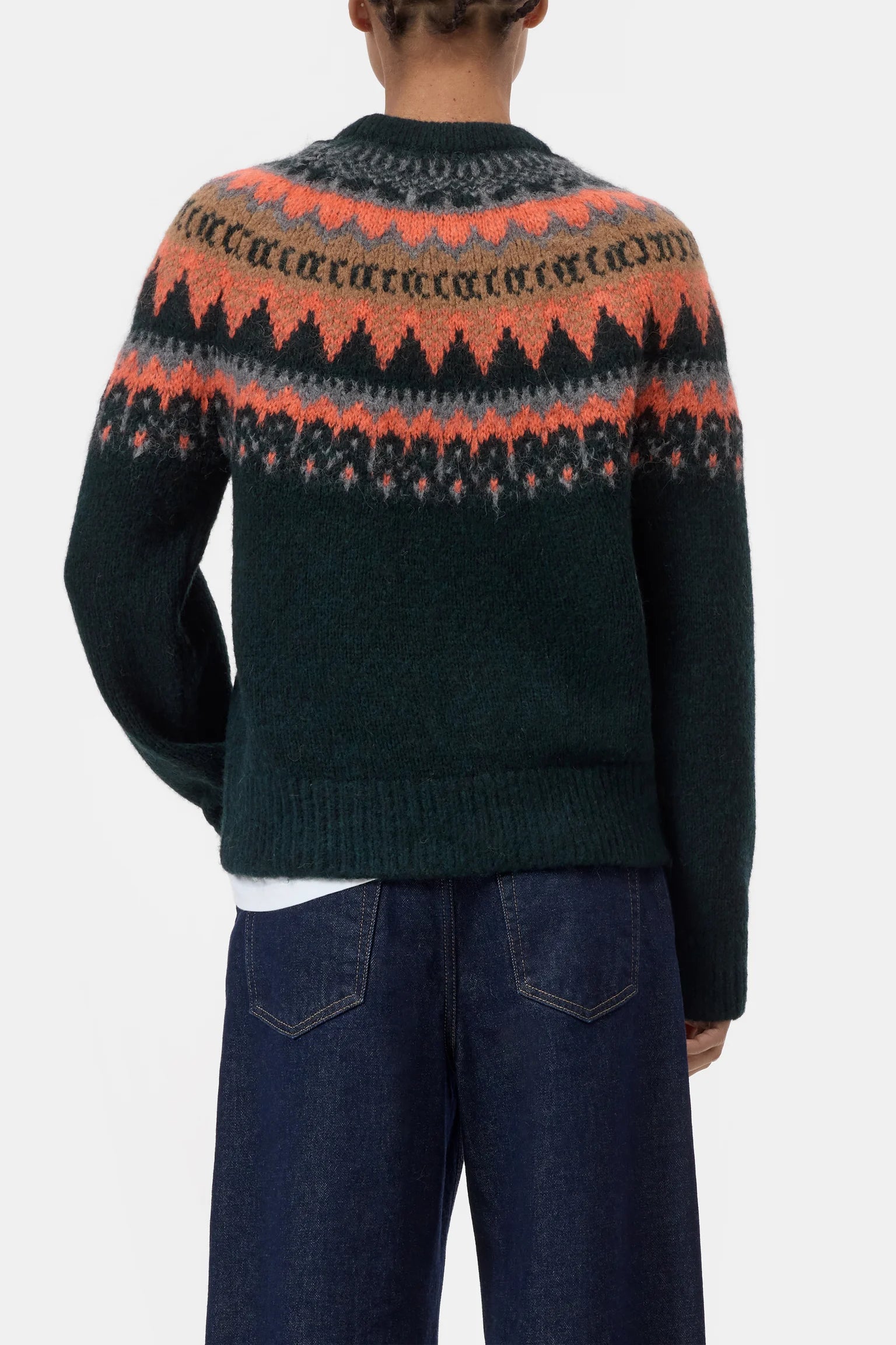 Closed Pullover Shadow Green