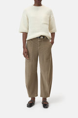 Closed Pullover Short Ivory