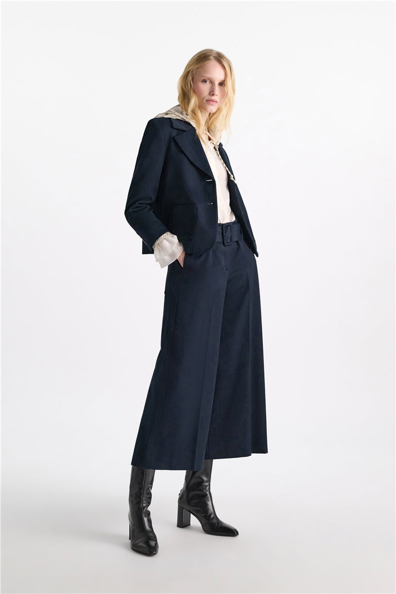 Dorothee Schumacher Hose Modern Structure Navy