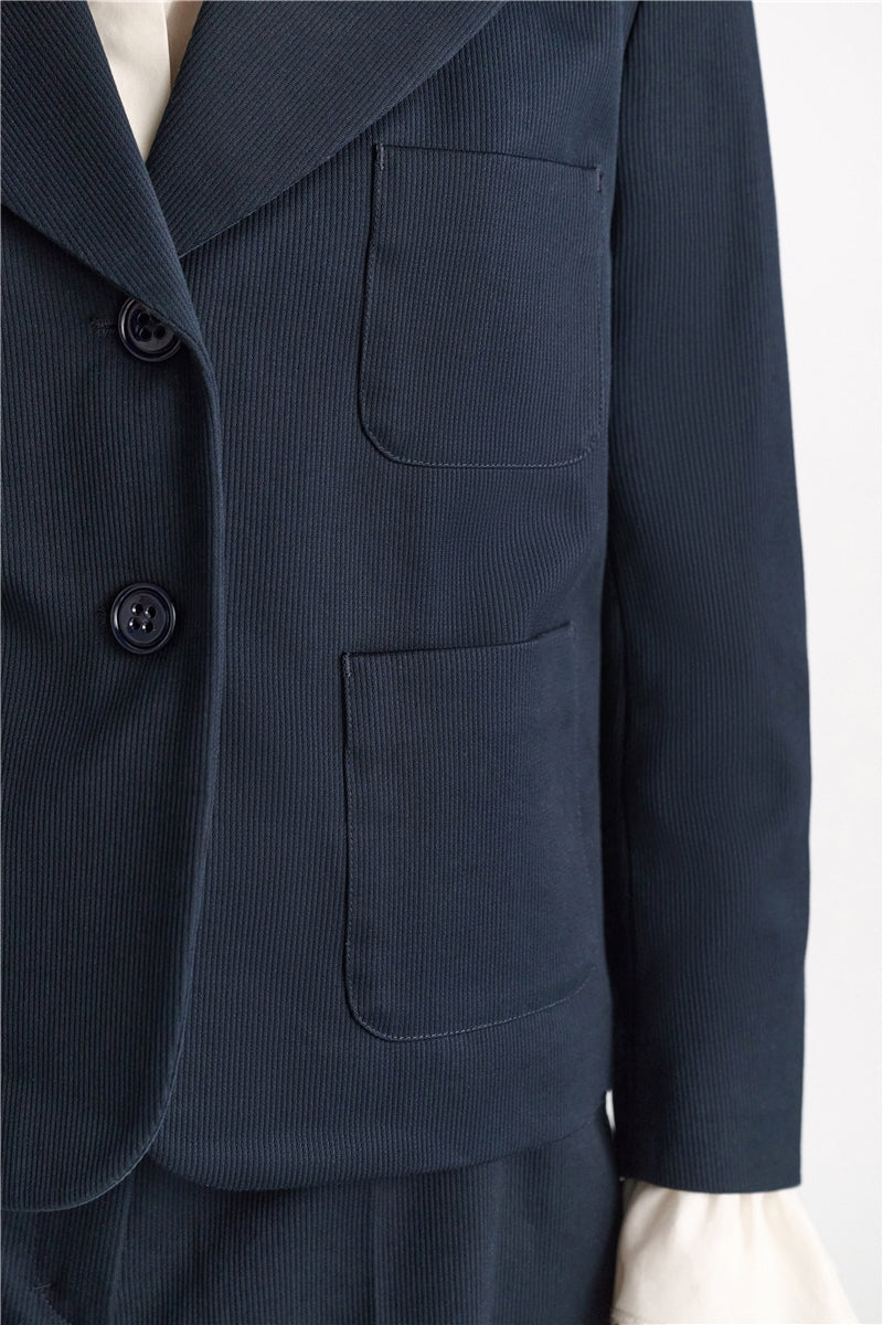 Dorothee Schumacher Blazer Modern Structure Navy