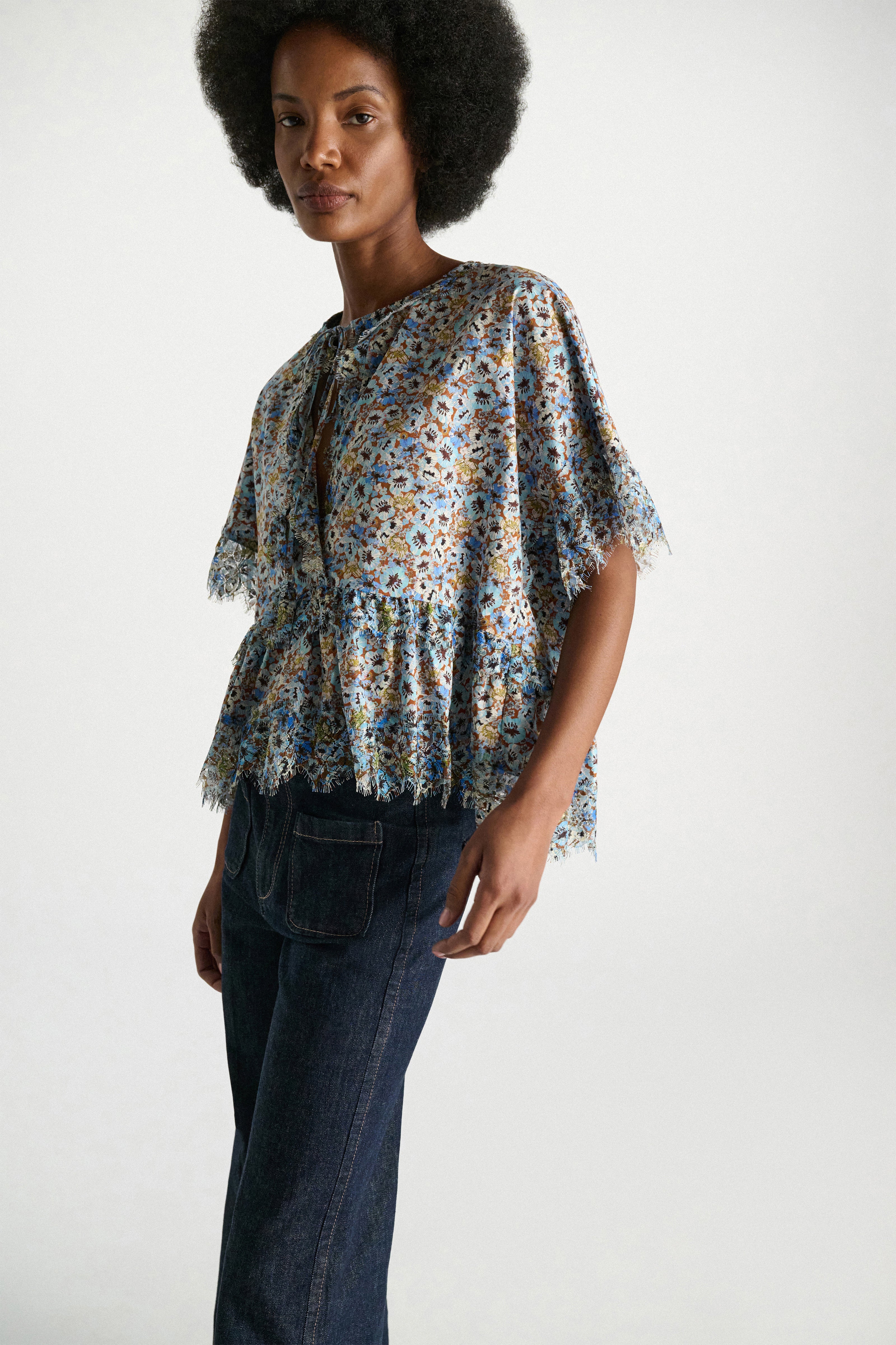 Dorothee Schumacher Bluse Floral Volumes