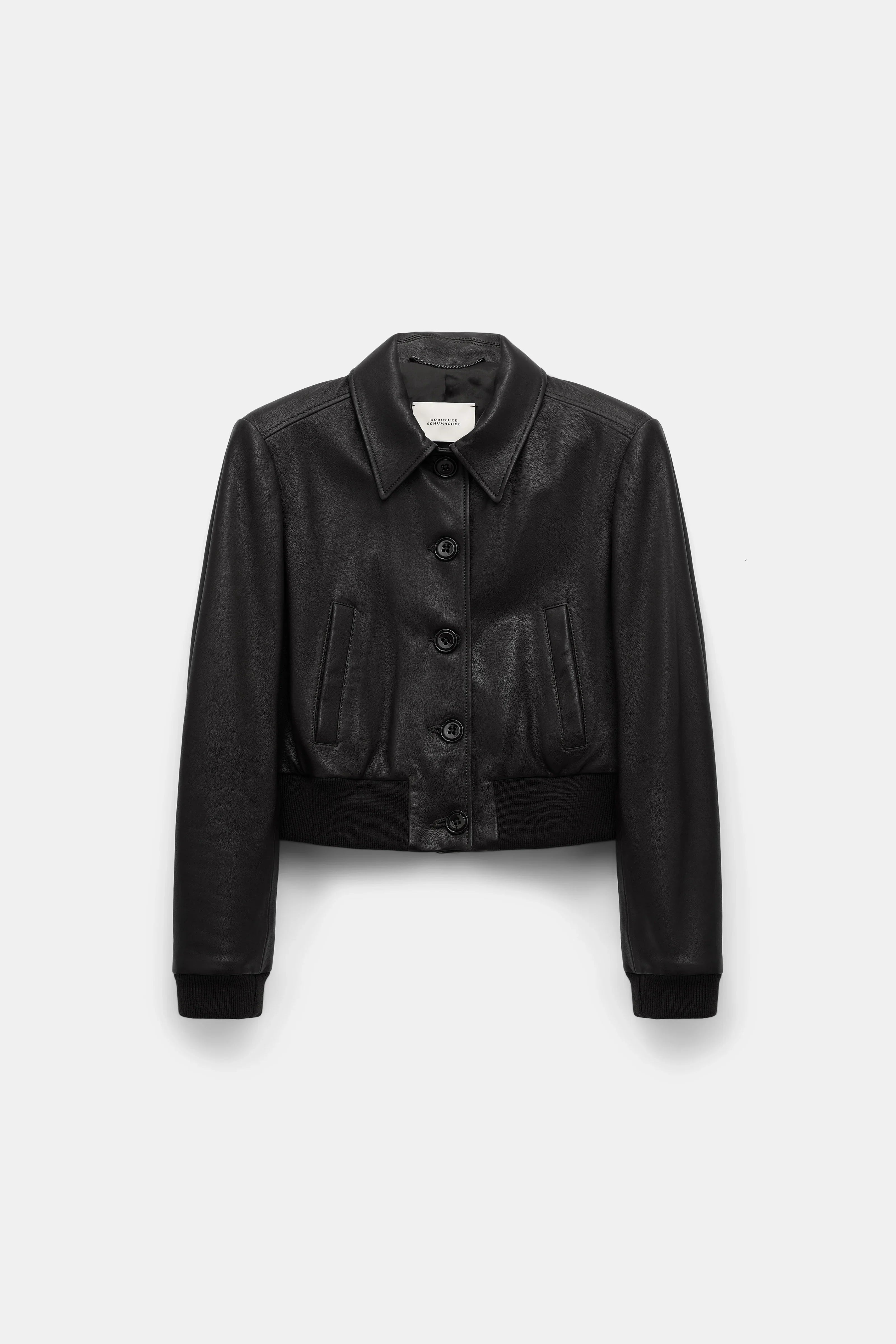 Dorothee Schumacher Jacket Sleek Statement Black