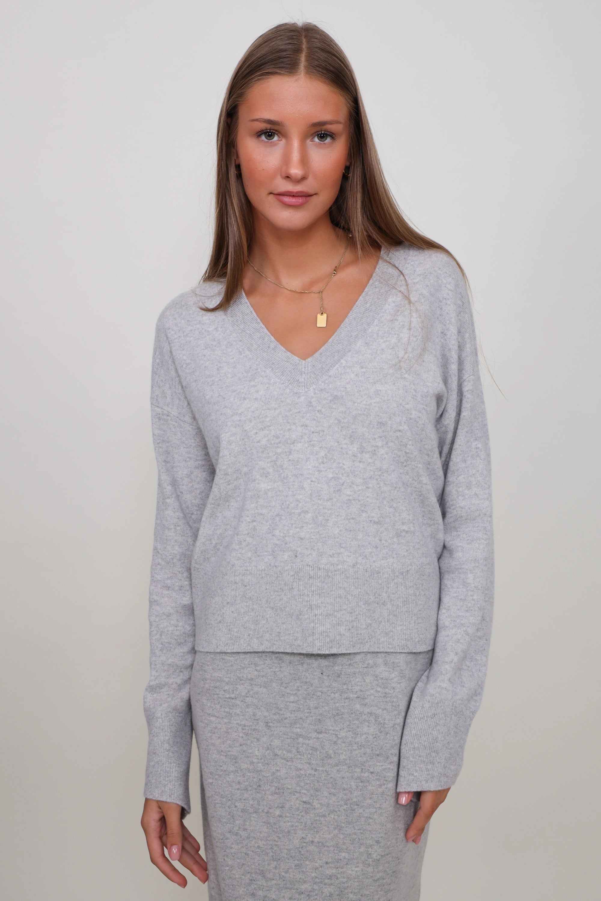Alcidia Da Veiga Pullover Gala Aluminium