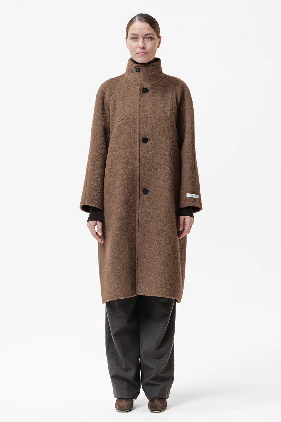 Duno Mantel Daria Warm Brown