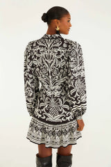 Farm Rio Kleid Lisbon Black