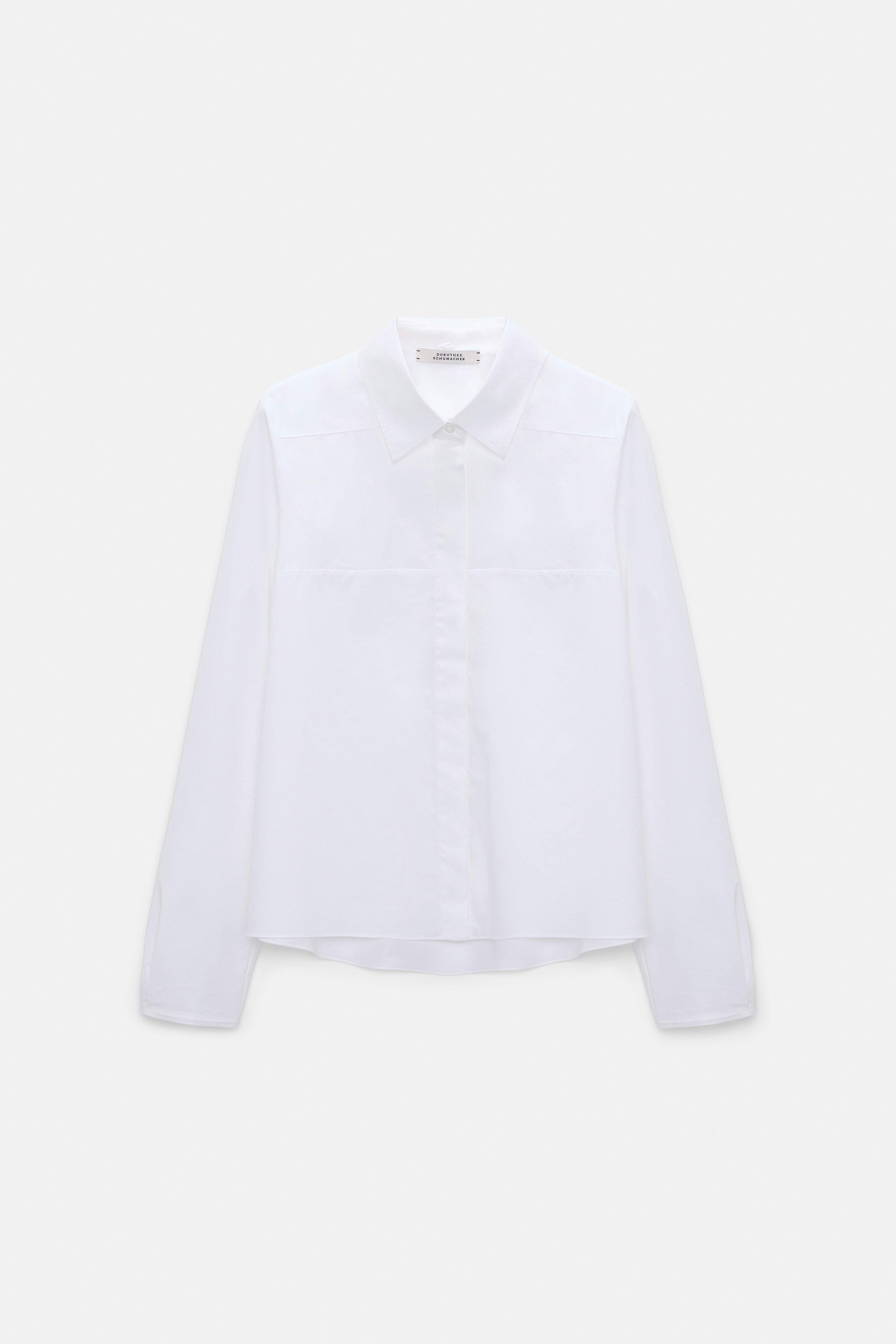 Dorothee Schumacher Bluse Poplin Power Lemon