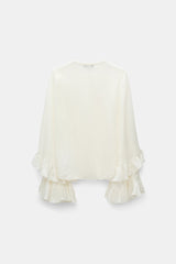 Dorothee Schumacher blouse Soft Stripes White