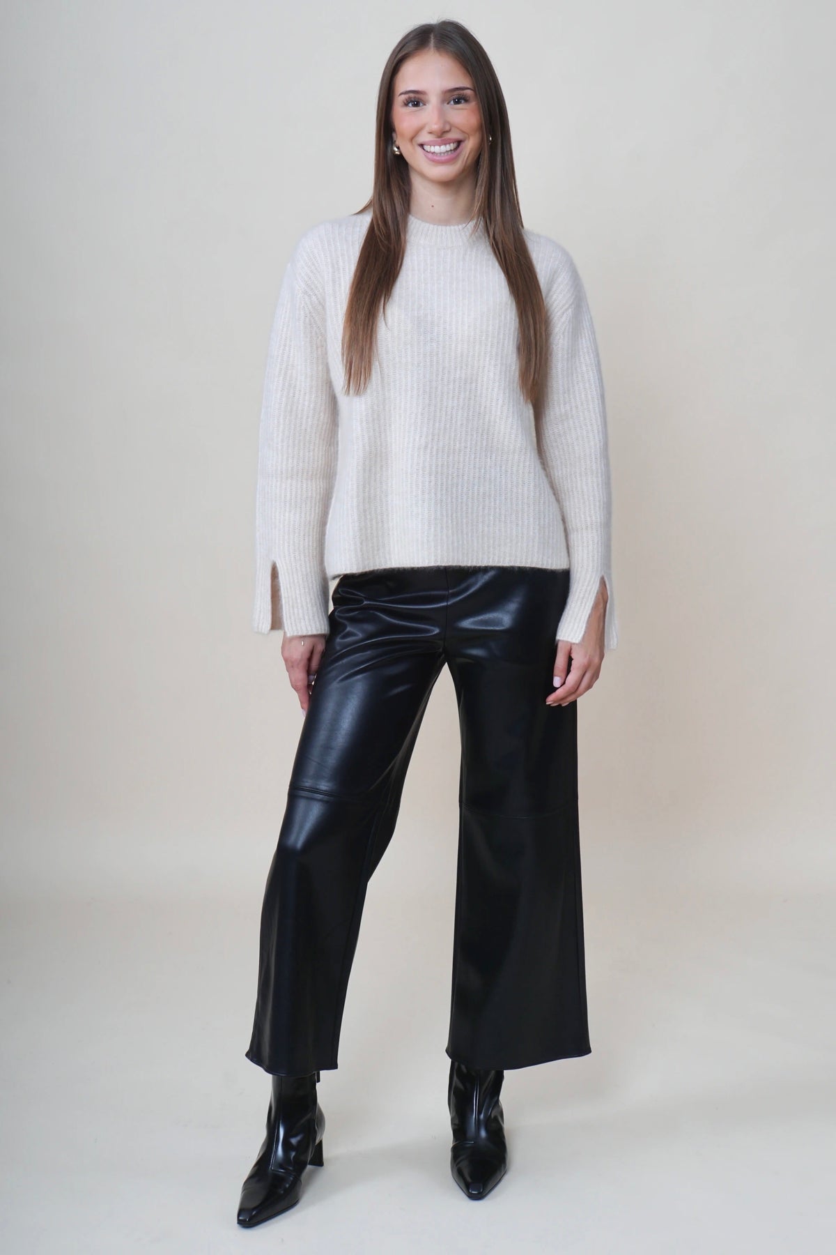 Alcidia Da Veiga Jumper Amelie Limestone