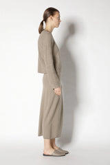 Sminfinity Pullover Cable Crew Grain