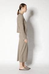 Sminfinity Pullover Cable Crew Grain