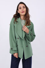 Anfiny Mantel Caban Basilic