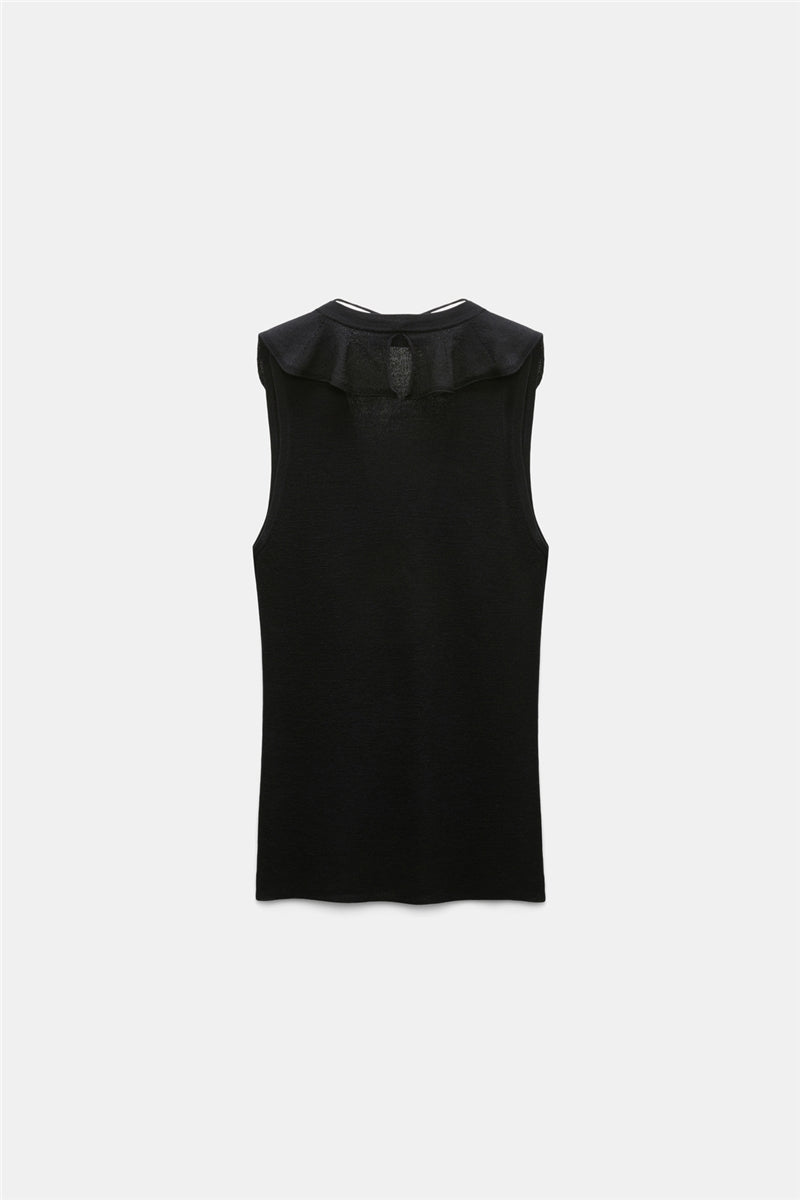 Dorothee Schumacher Top Refined Essentials Black