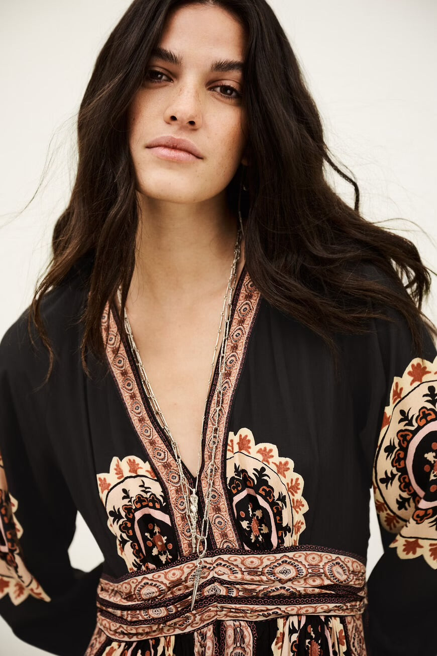 Ba&sh Kleid Vera Carbone