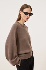Closed Pullover Wool Barken