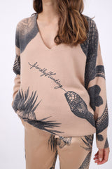 Friendly Hunting Pullover Aurora Garden Eden Honey