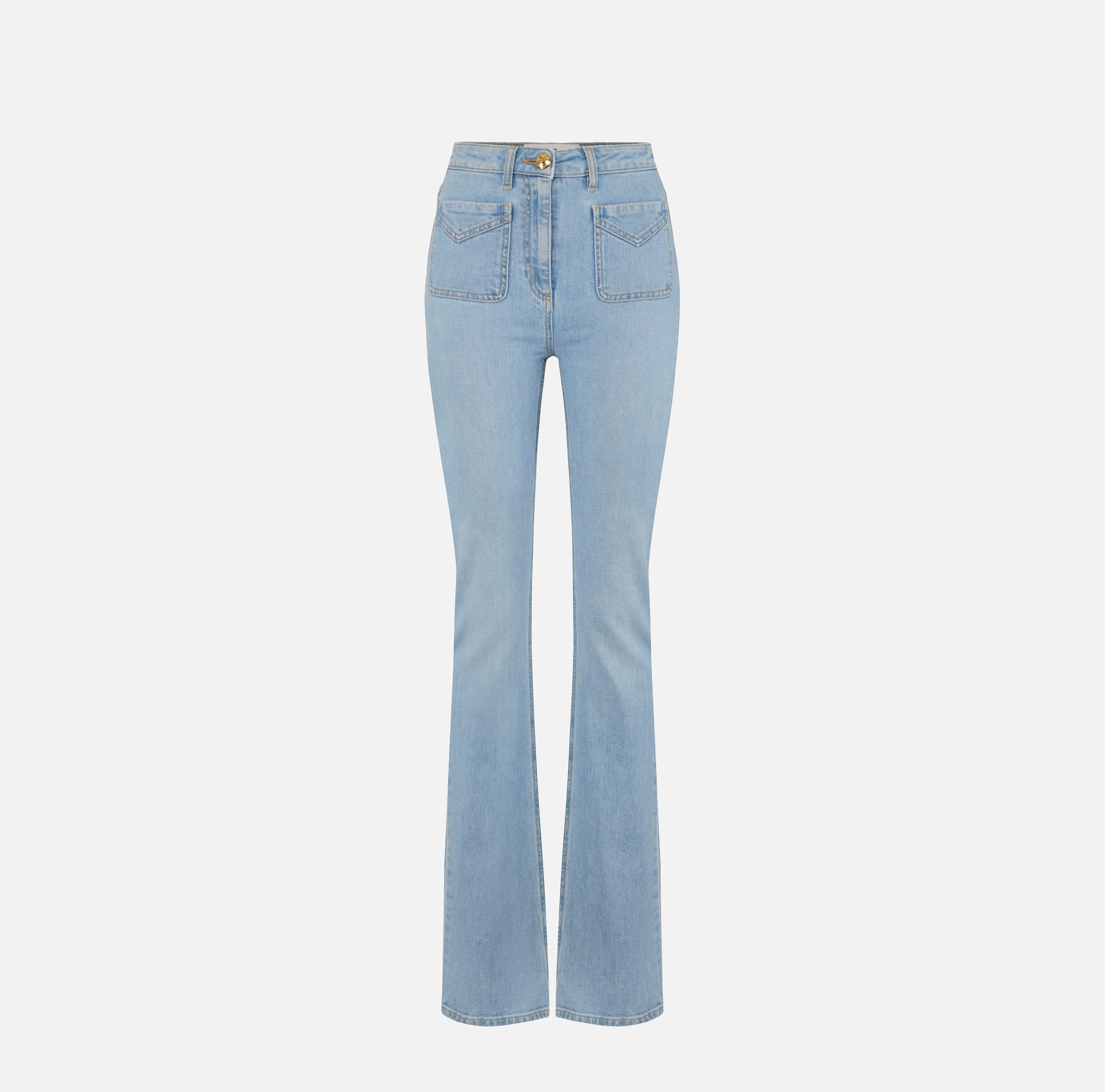 Elisabetta Franchi Jeans Flared Cut