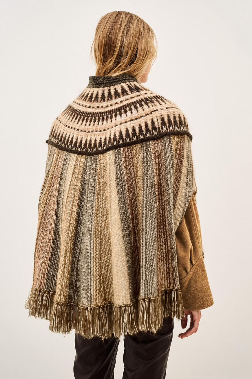 Ba&sh Poncho Prato
