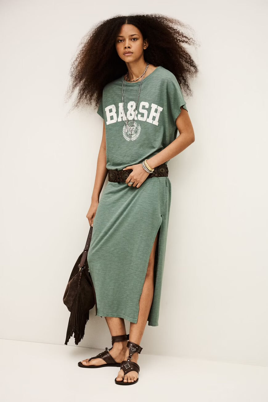 Ba&sh Civia Khaki Dress
