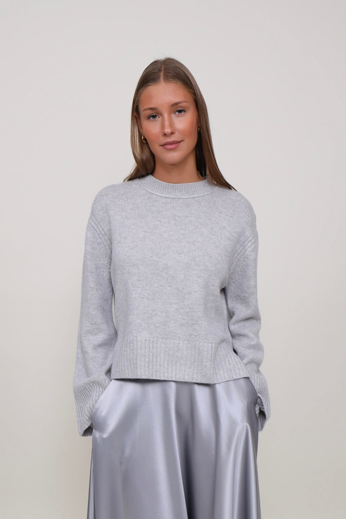 Alcidia Da Veiga Crewneck Giulia Aluminum