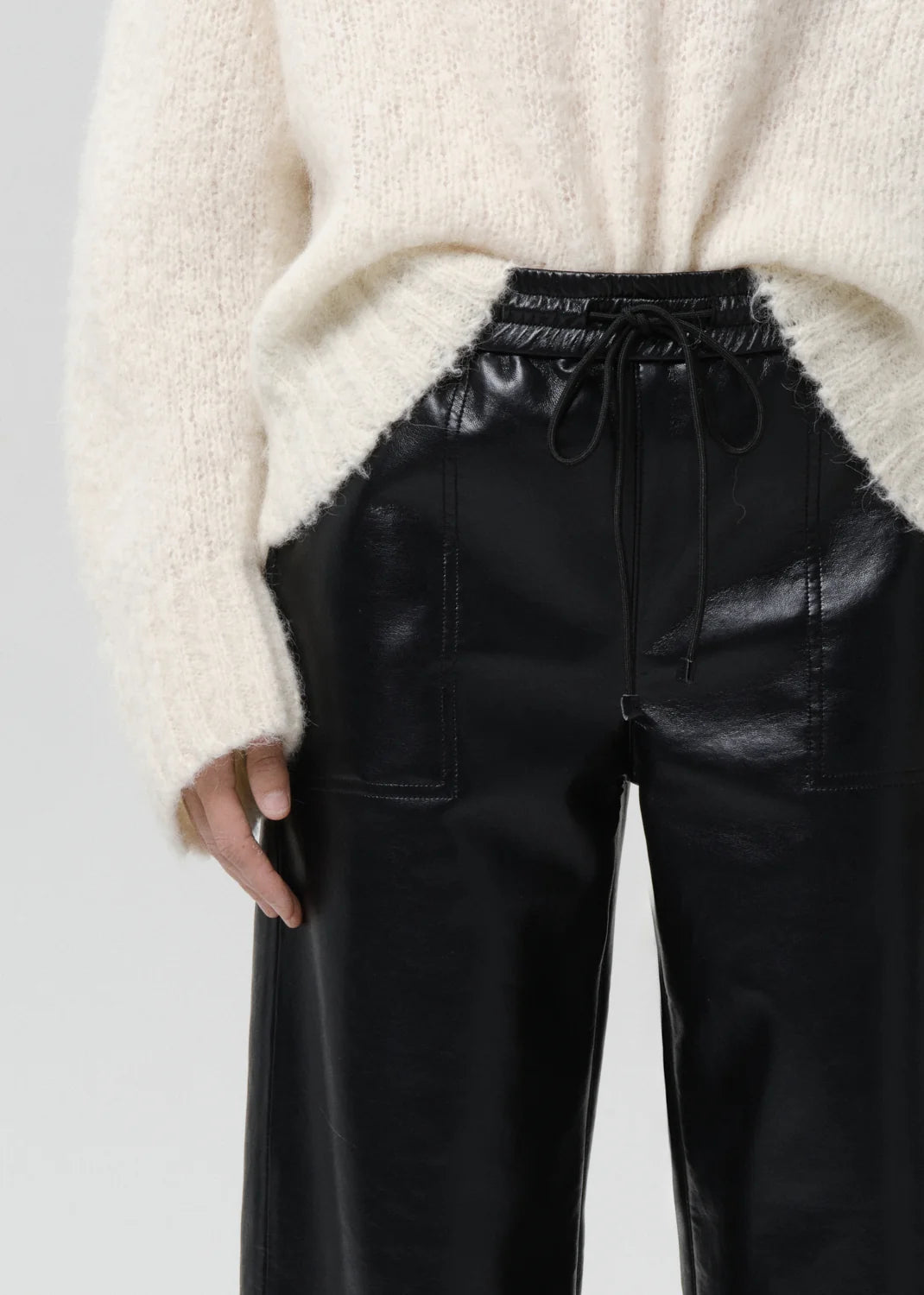 Citizens of Humanity Leather Pants Black