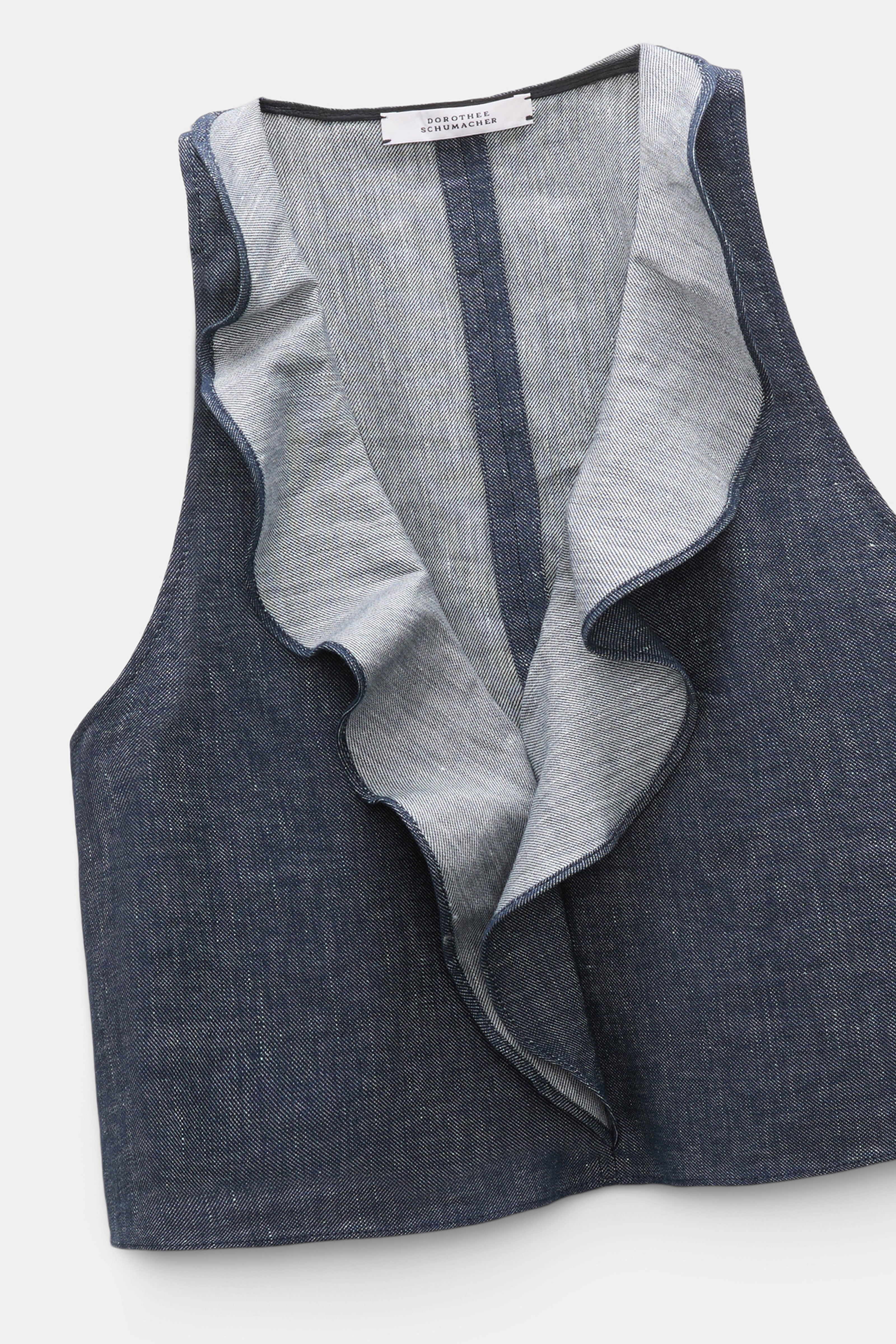 Dorothee Schumacher Top Fluid Denim