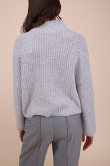 Herzensangelegenheit Pullover Turtle Aluminium