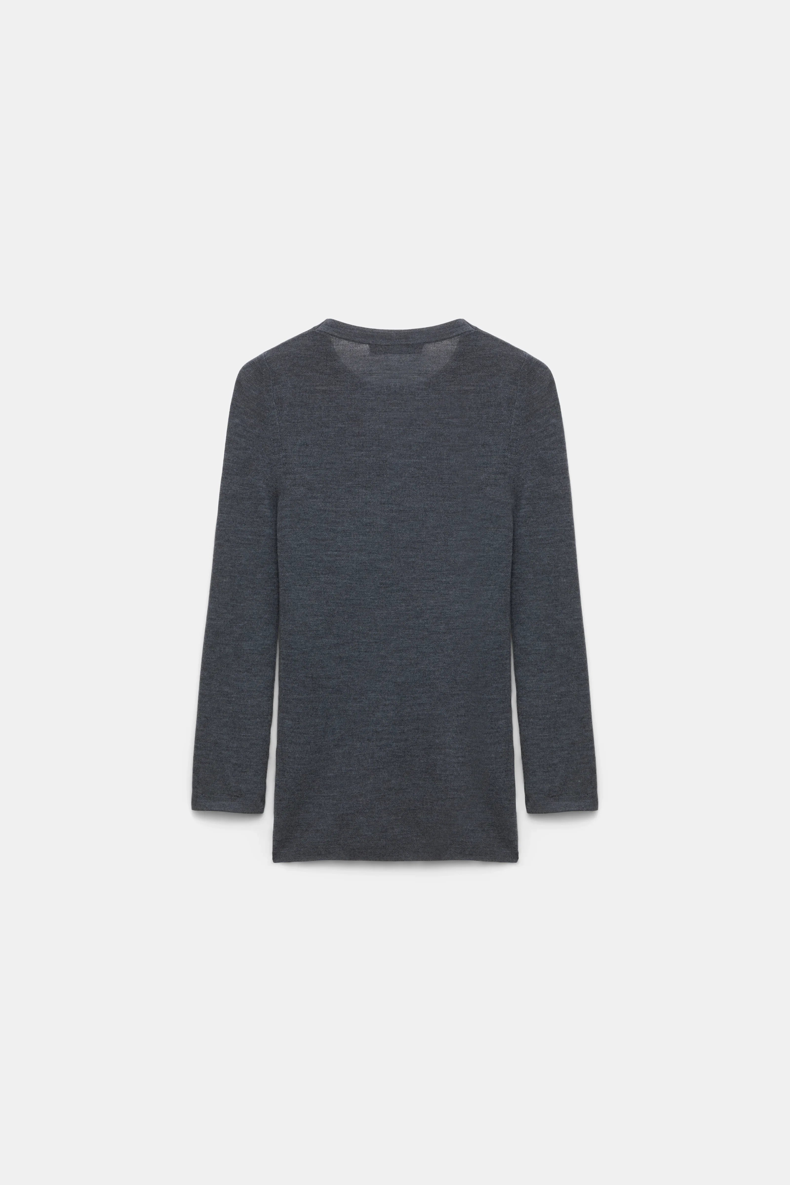 Dorothee Schumacher Pullover Chic Merino Anthracit