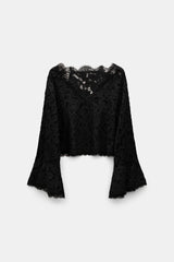 Dorothee Schumacher Top Lacy Black