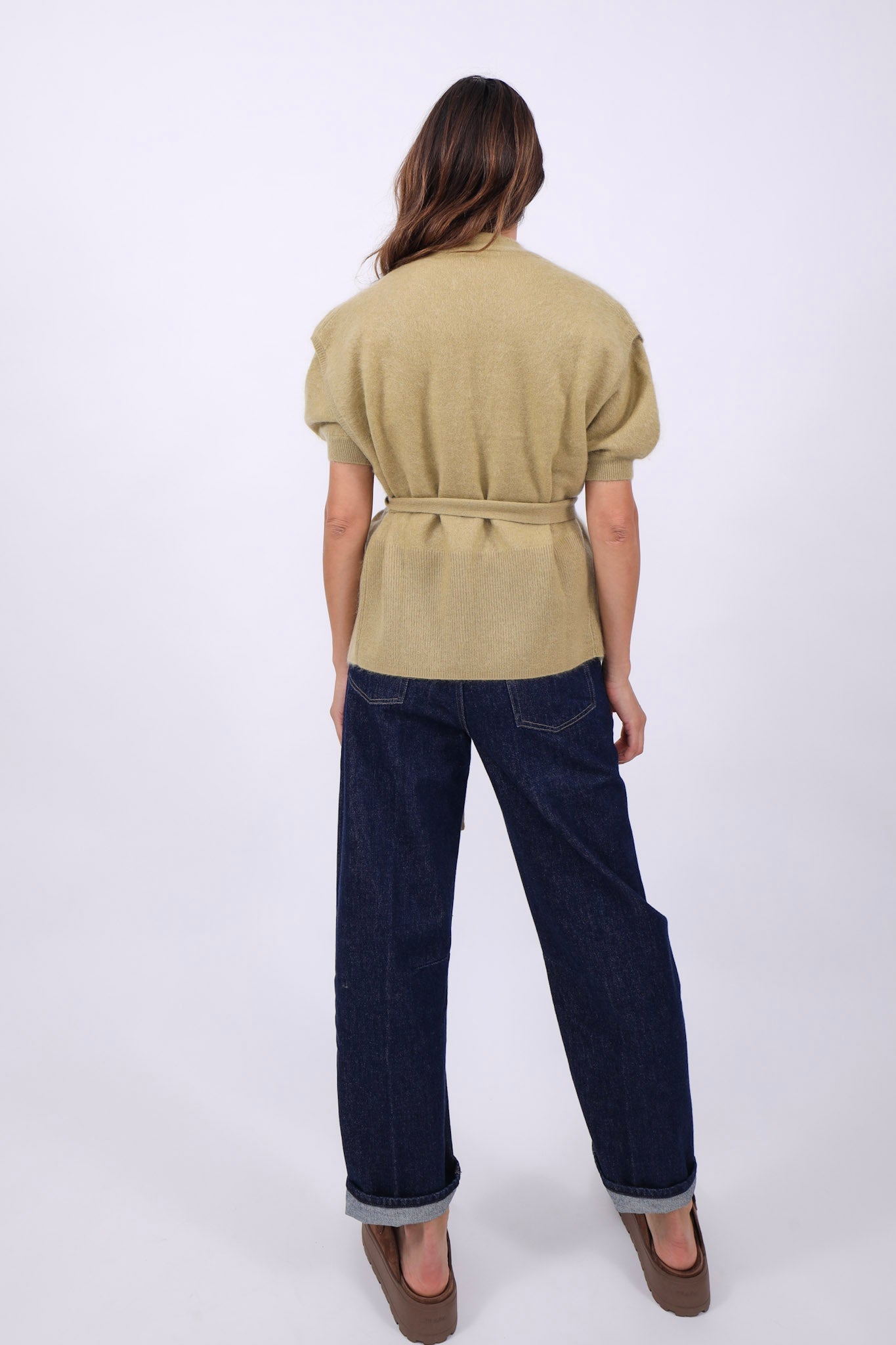Herzens Cardigan Waist Khaki
