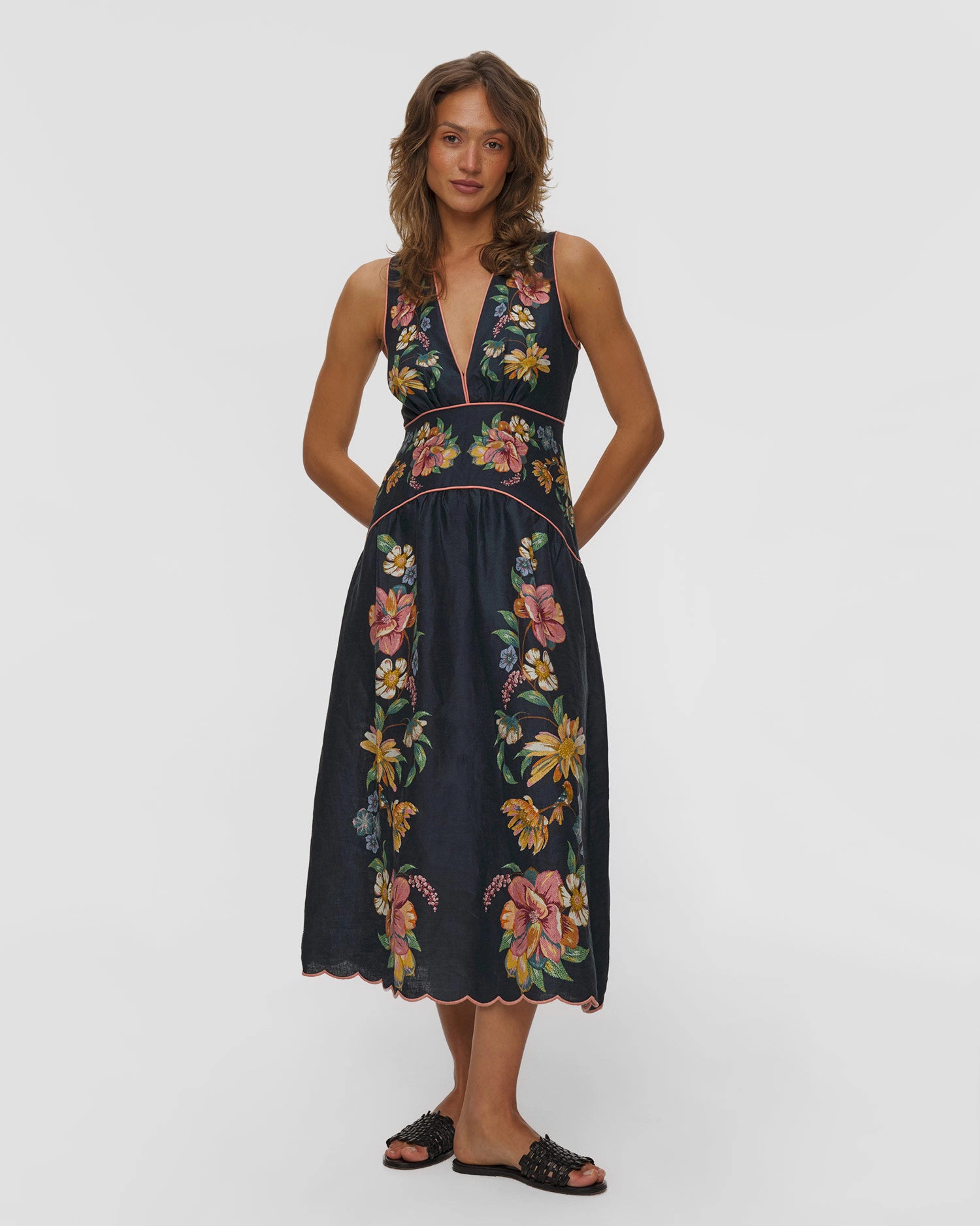 Farm Rio Maira Midi Dress