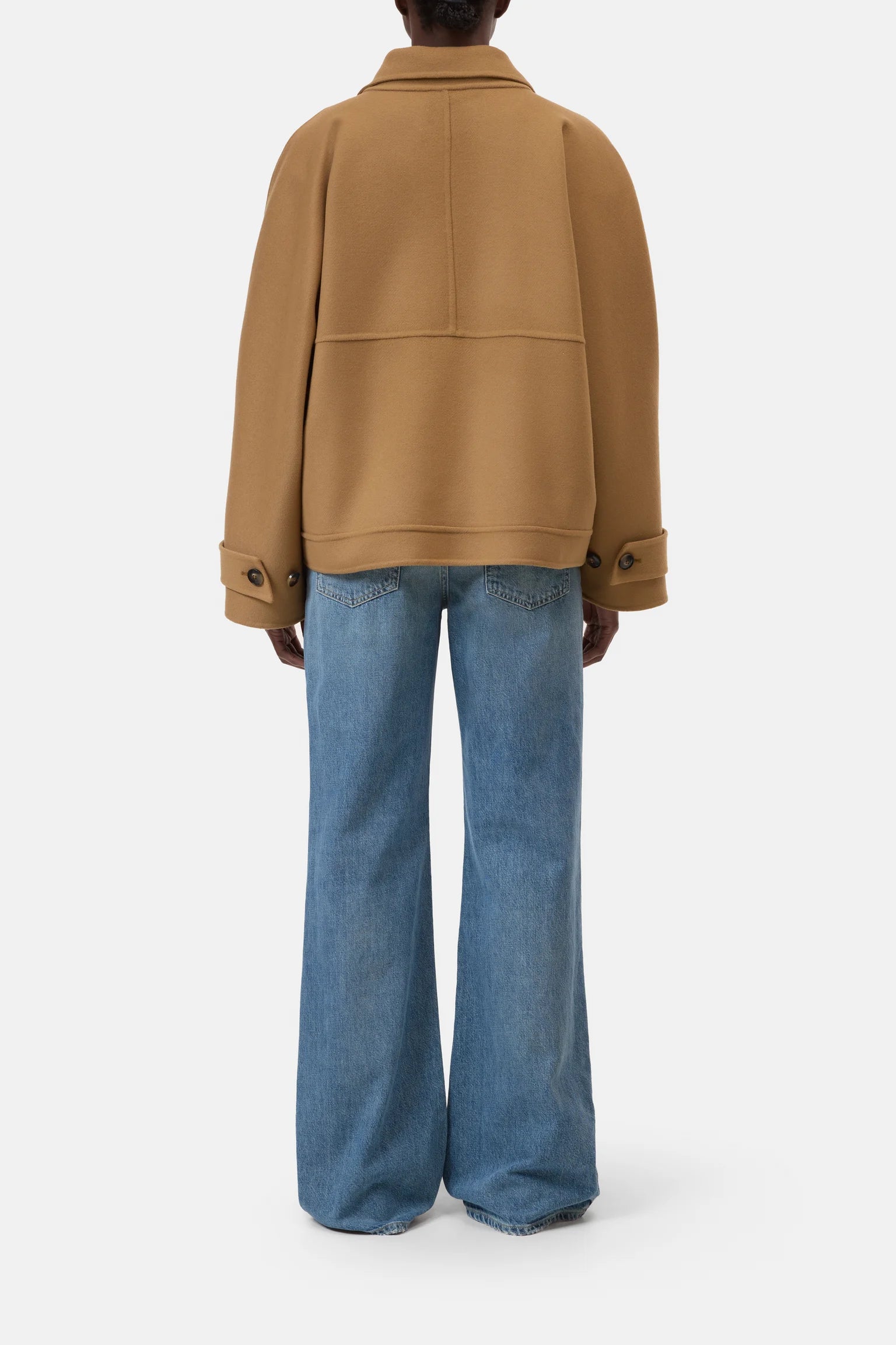 Closed jacket Doubleface Chestnut