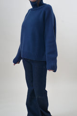 Be You Pullover Turtle Denim