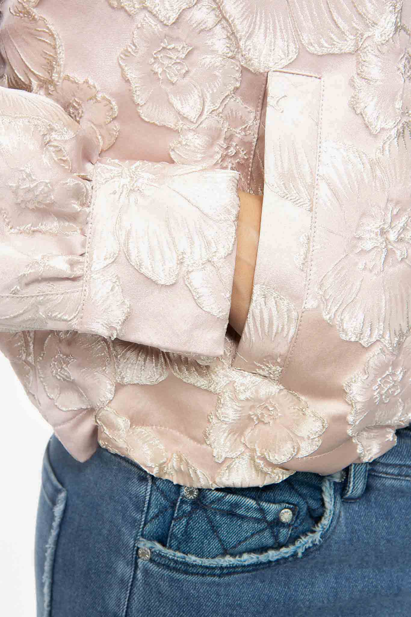 IVI Jacke Jaquarde Rosé