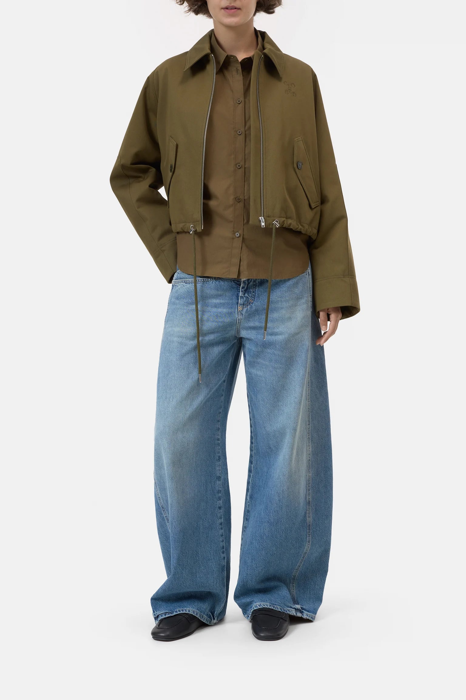 Closed Blouson Deep Olive