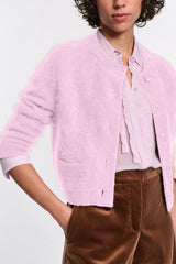 Dorothee Schumacher Cardigan Fluffy Statement Orchidee