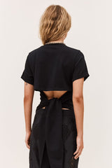 Ba&sh T-Shirt Blanca Noir