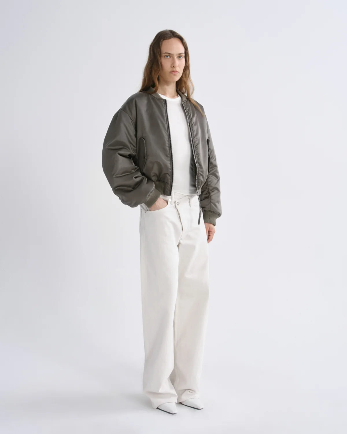 Agolde Wendejacke Bomber Frankie Fern