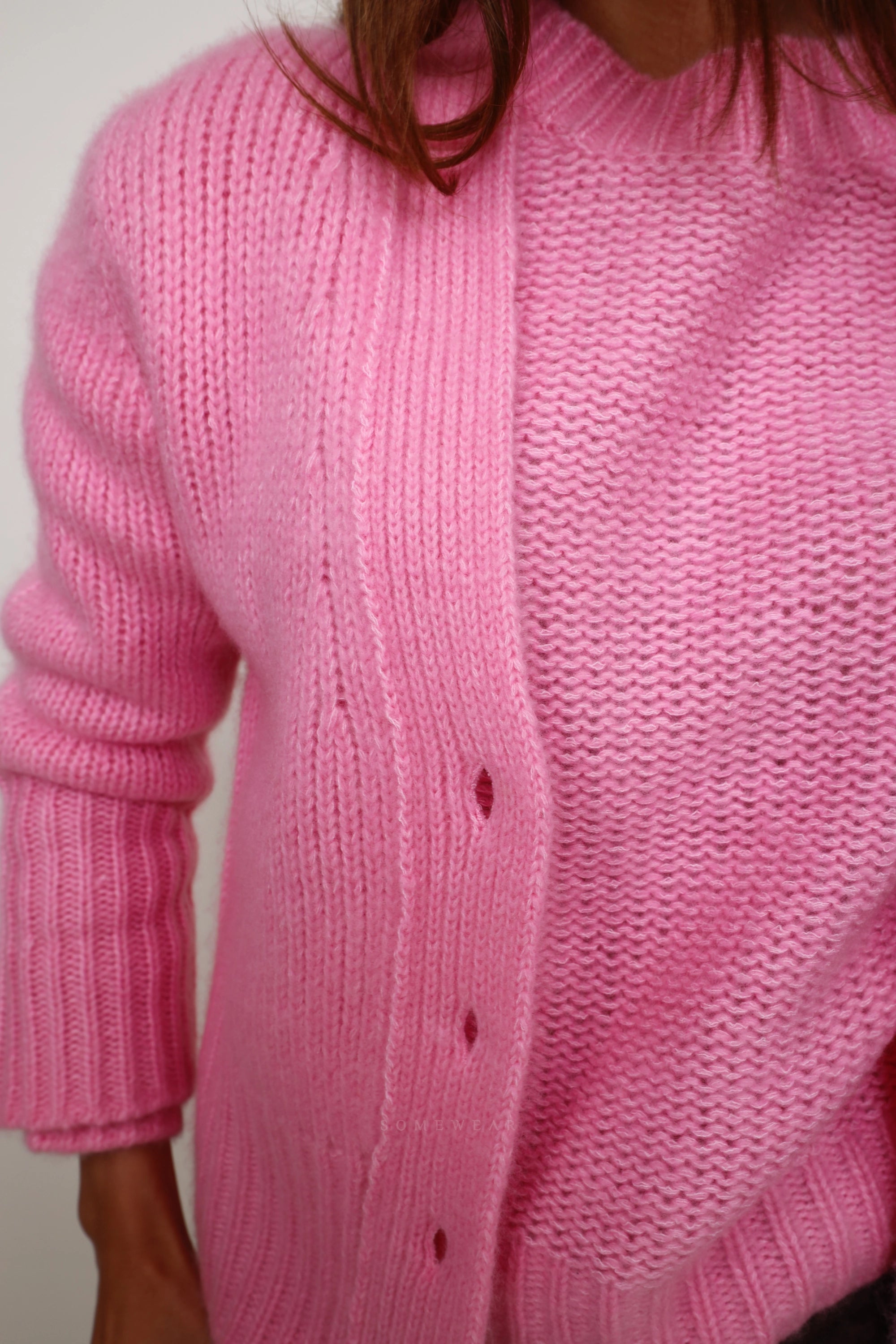 Heart Cardigan Celeste Candy