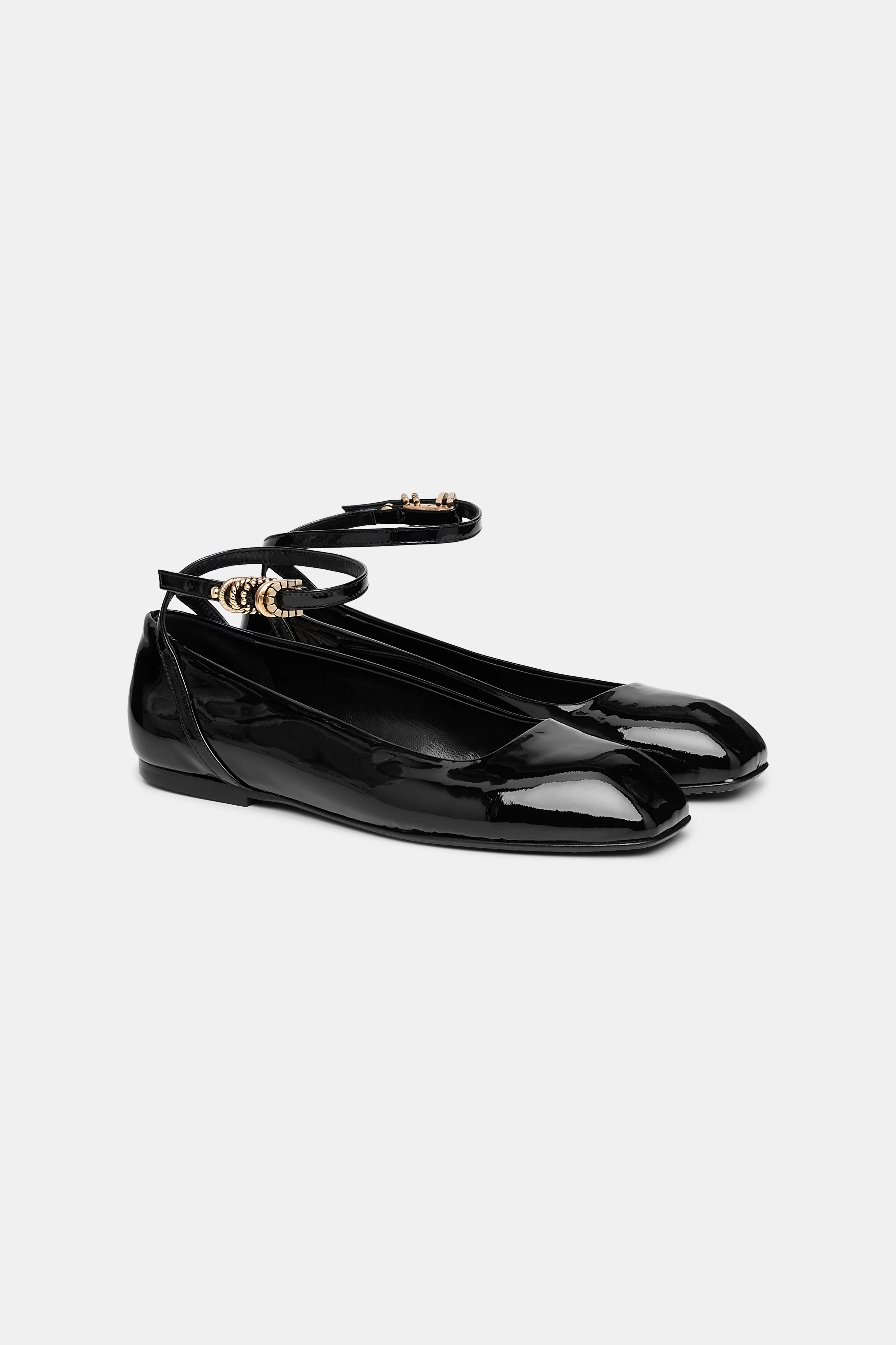 Dorothee Schumacher Ballerina Glossy Shine Black