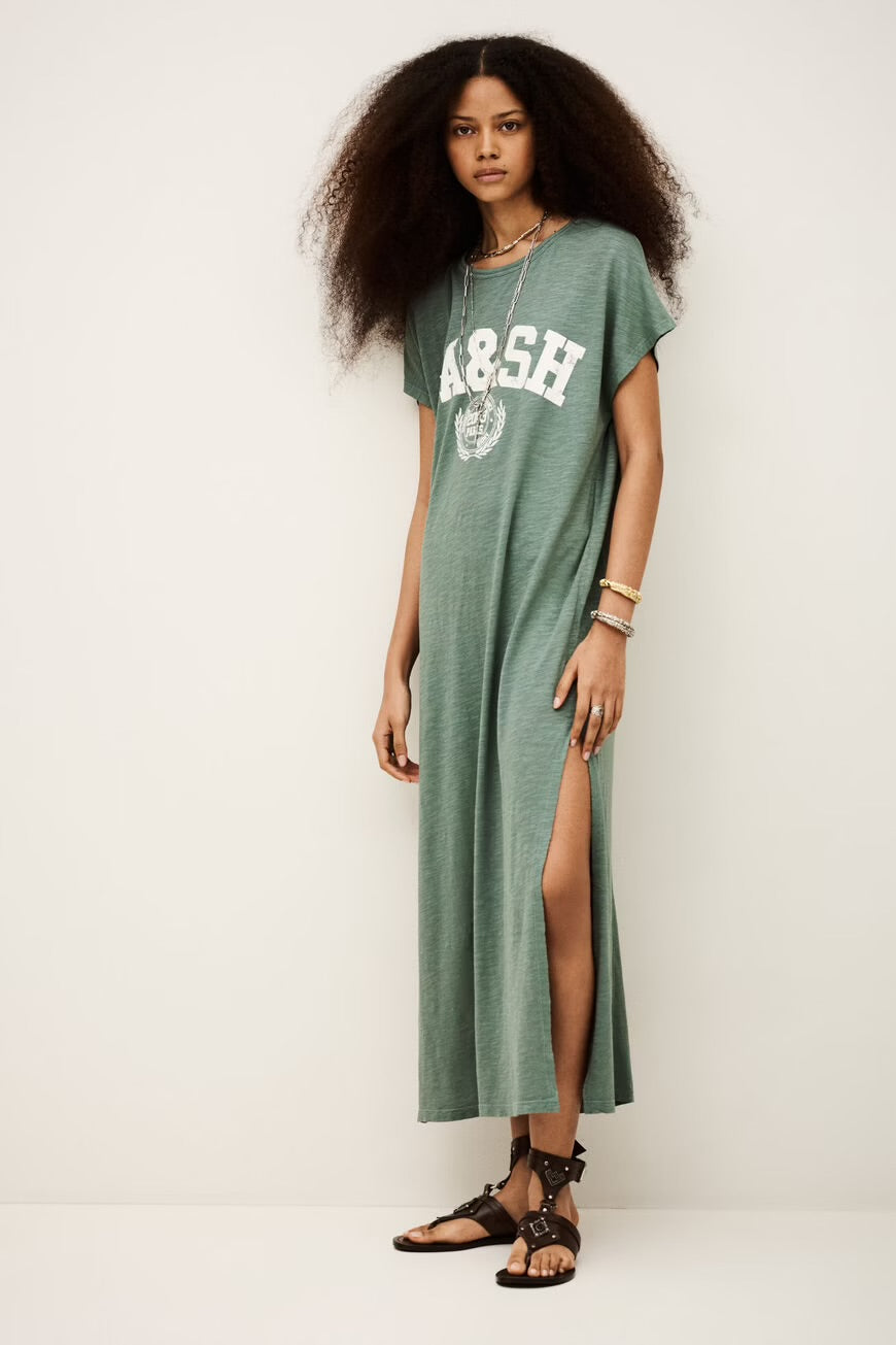Ba&sh Kleid Civia Kaki