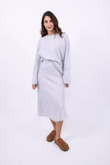 Herzensangelegenheit Pullover Blend Aluminium