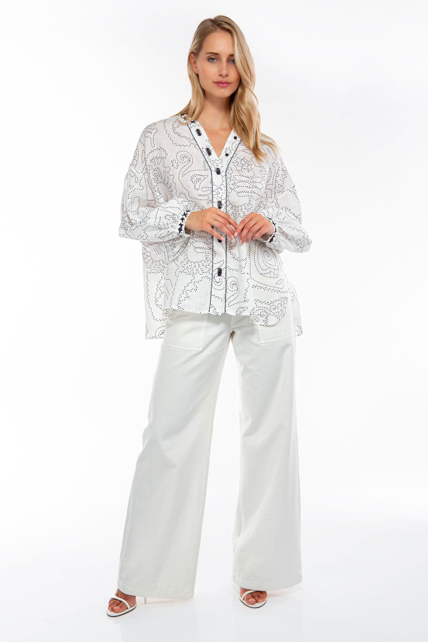 IVI Collection Bluse Lion