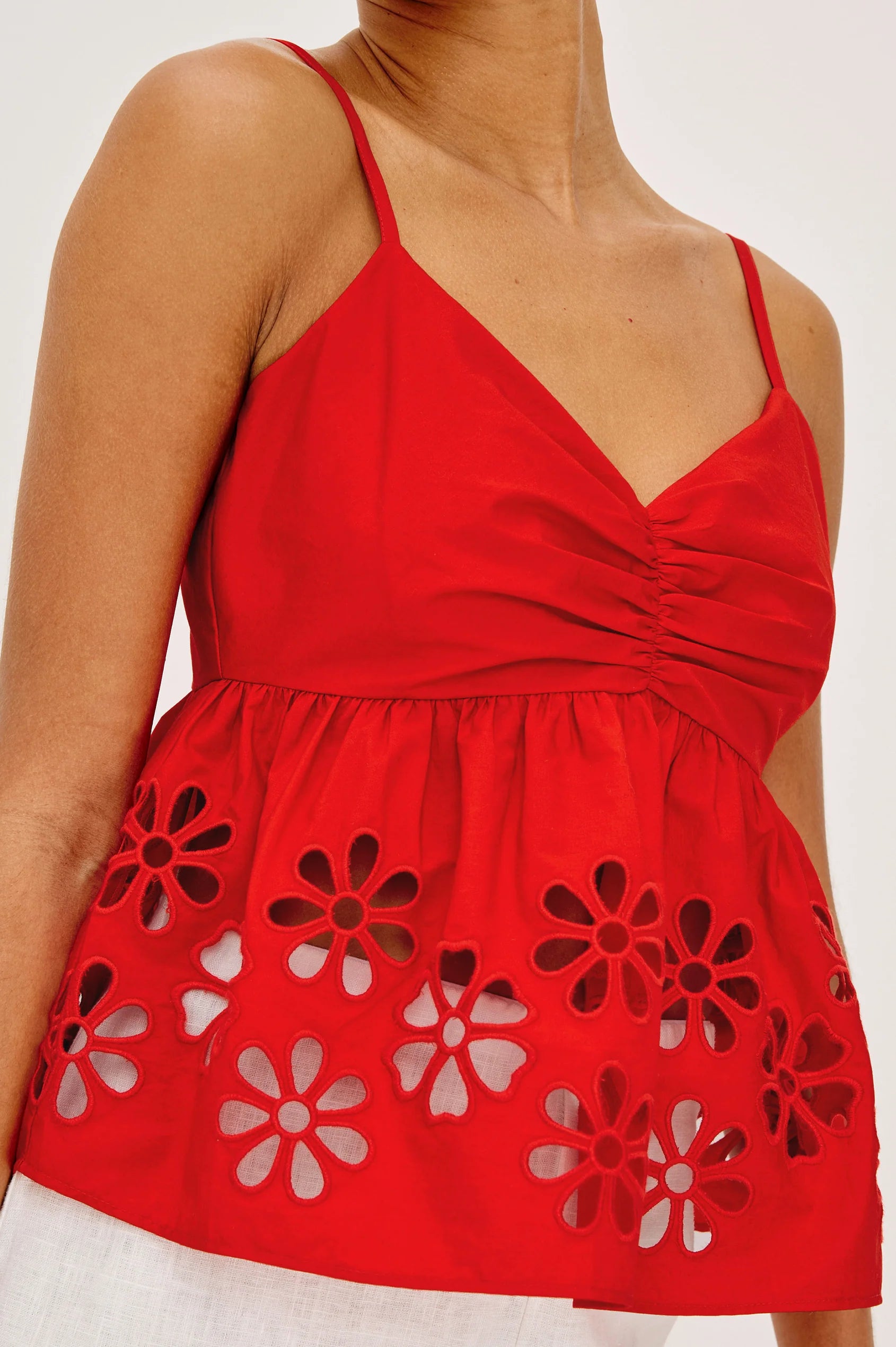Rails Top Meru Scarlet
