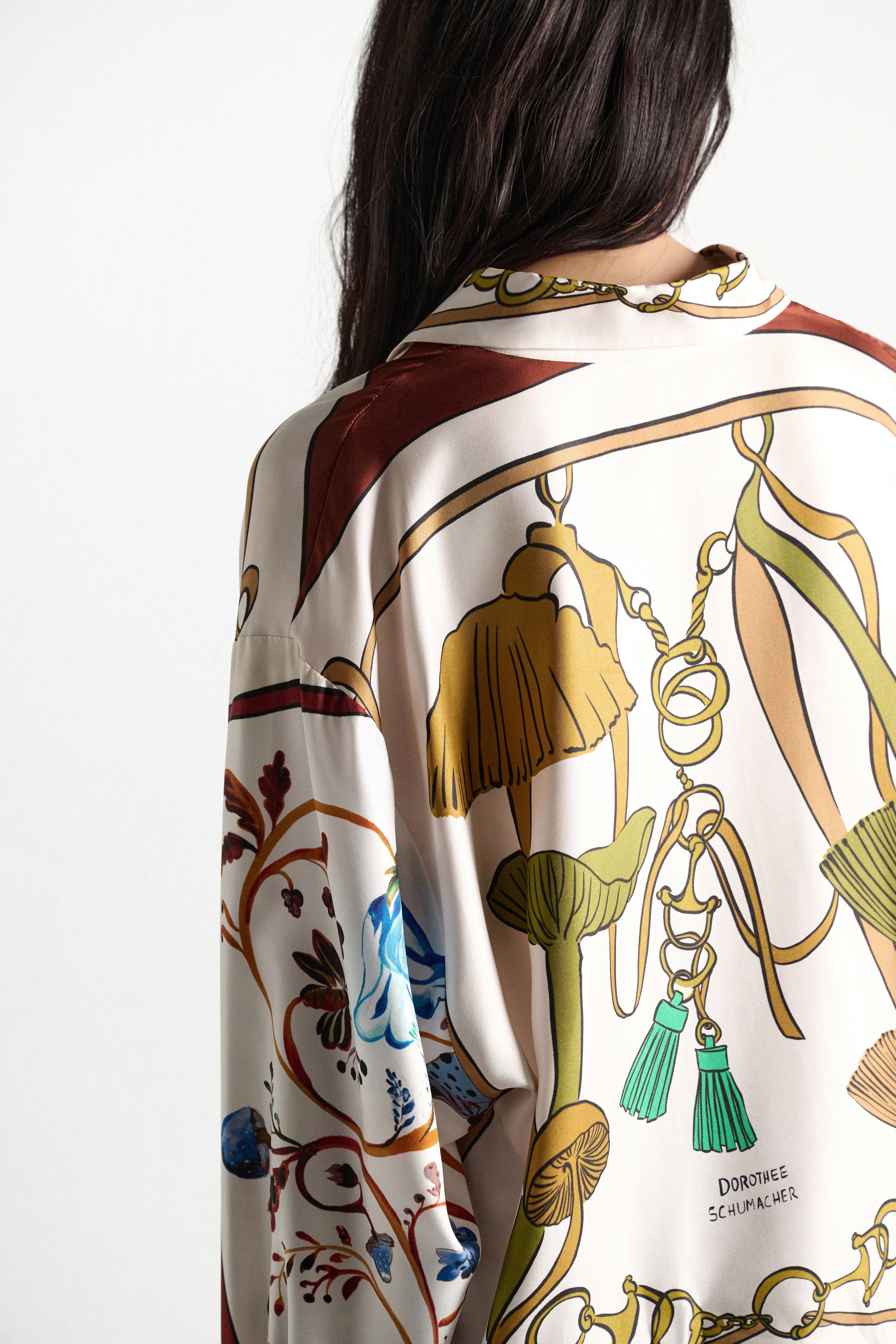 Dorothee Schumacher Bluse Cosmic Funghi Foster