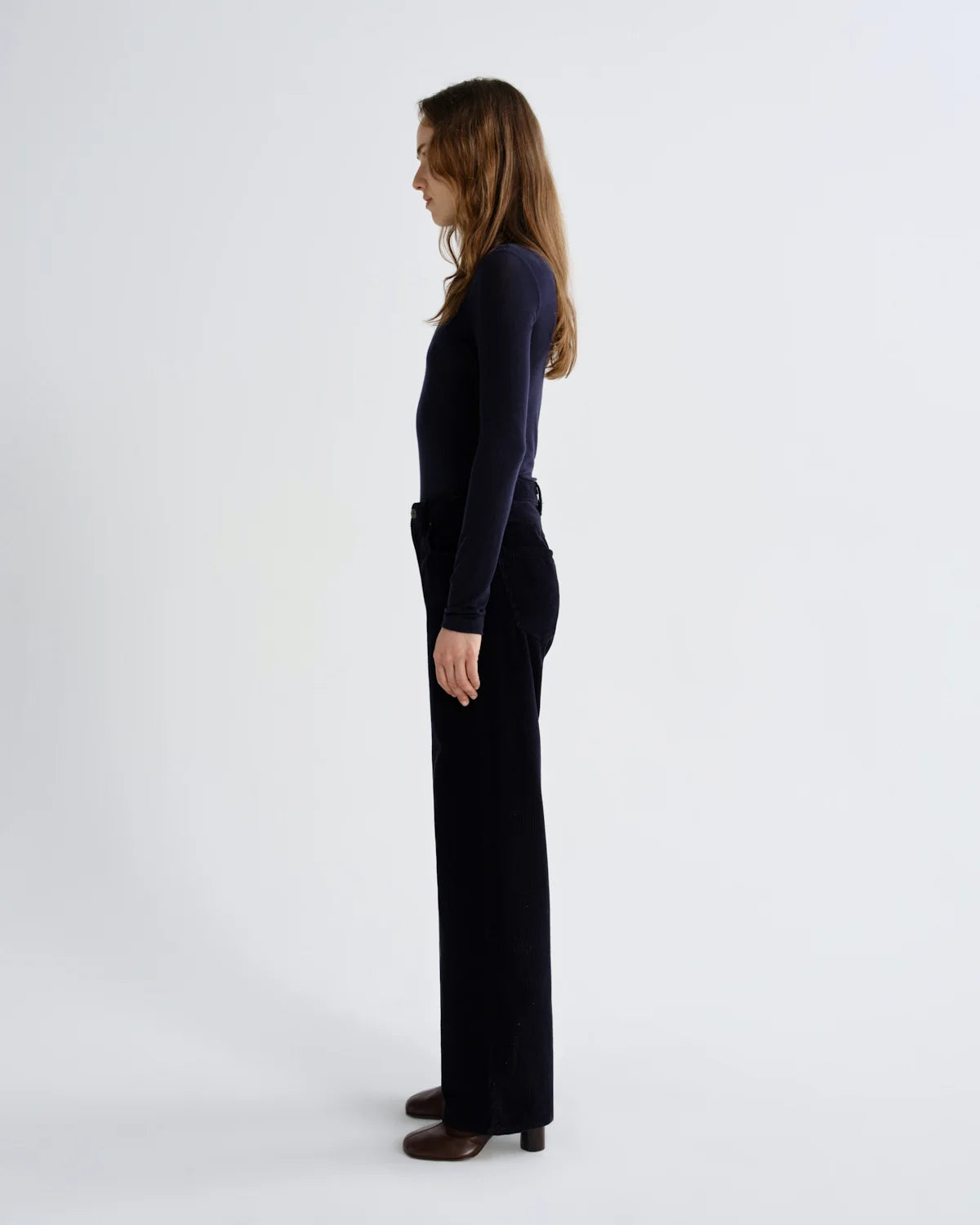 Agolde Turtleneck Pascale Navy